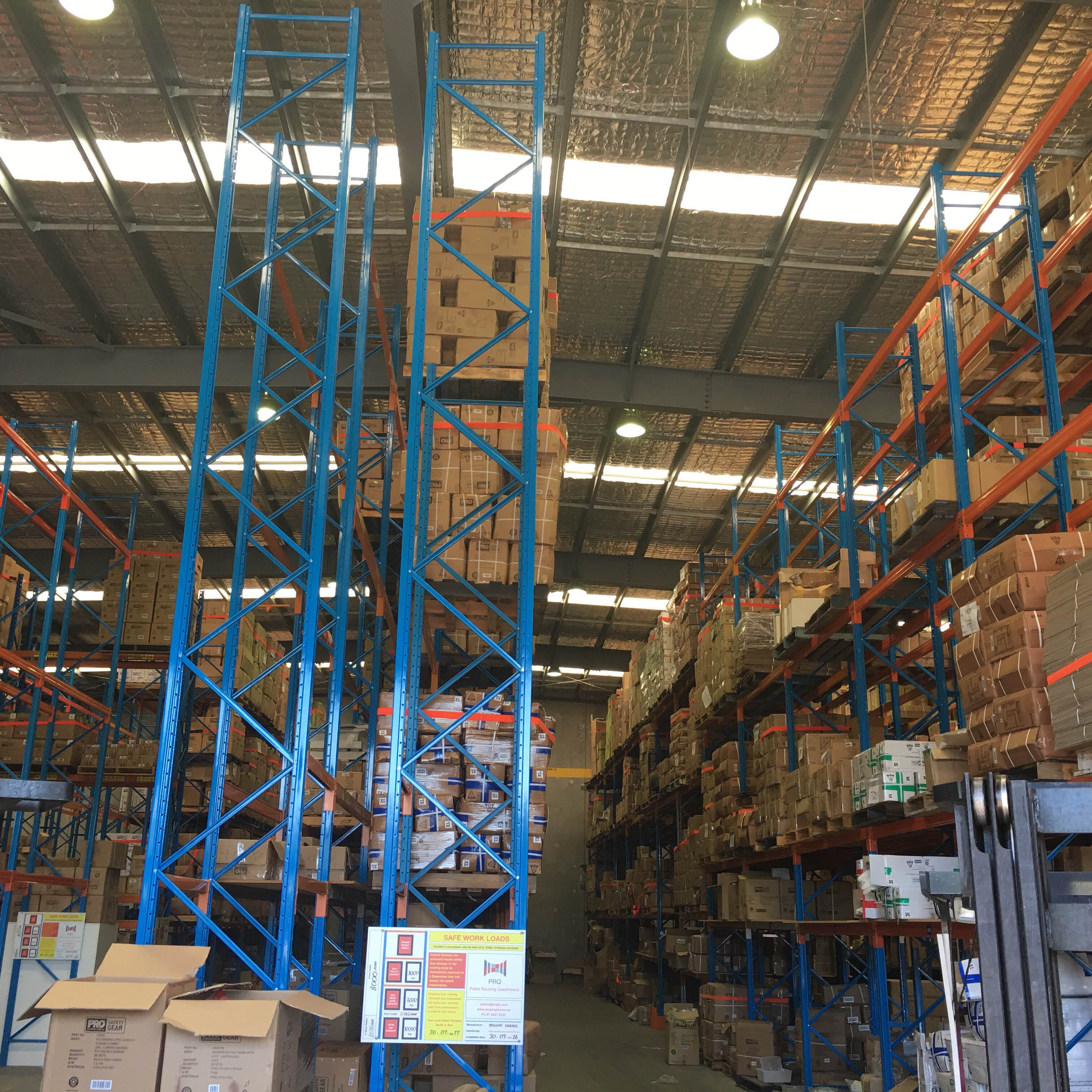 Dexion, pallet racking, warehousing. redesigning warehouse