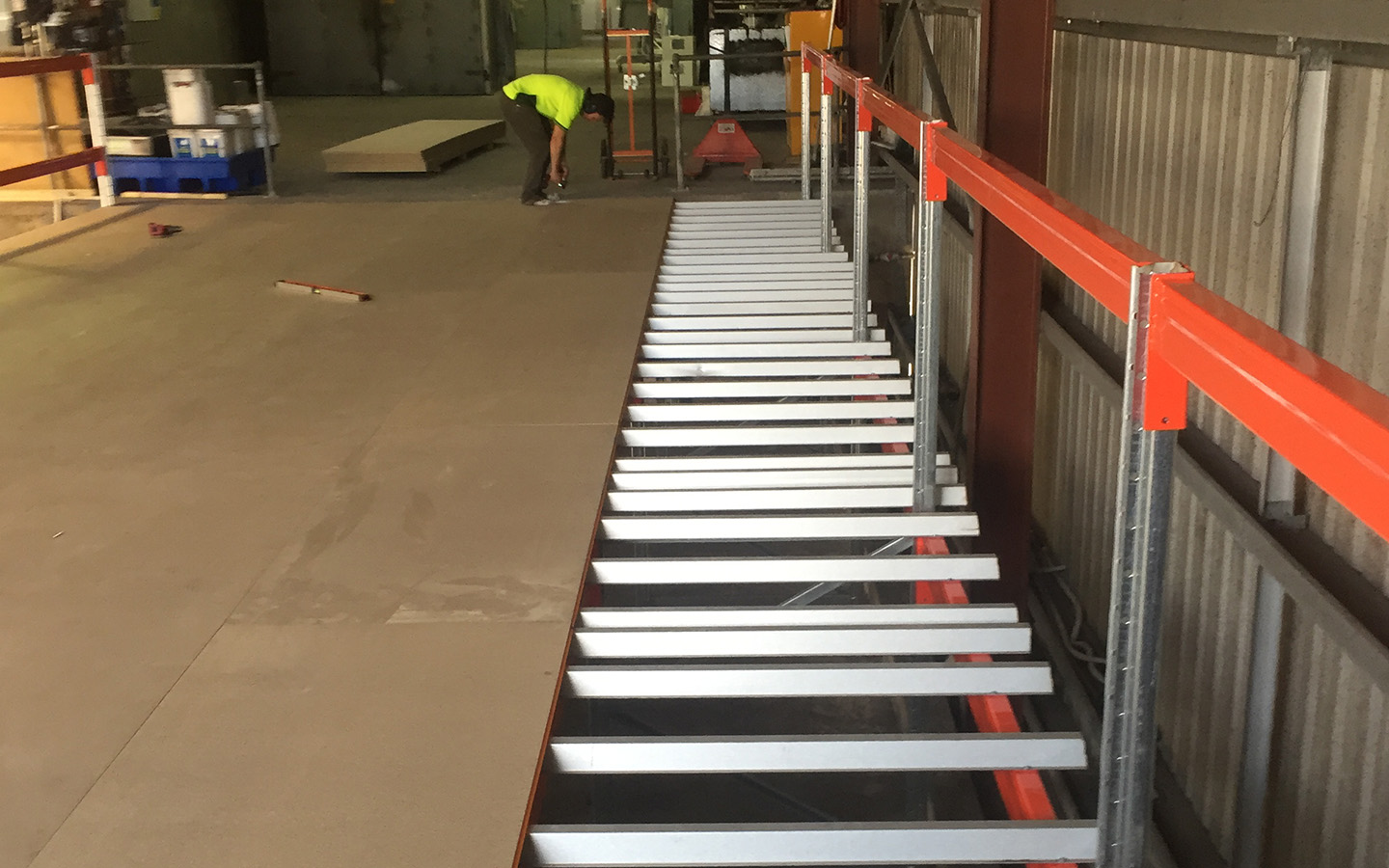 Installing Narrow Aisle Racking