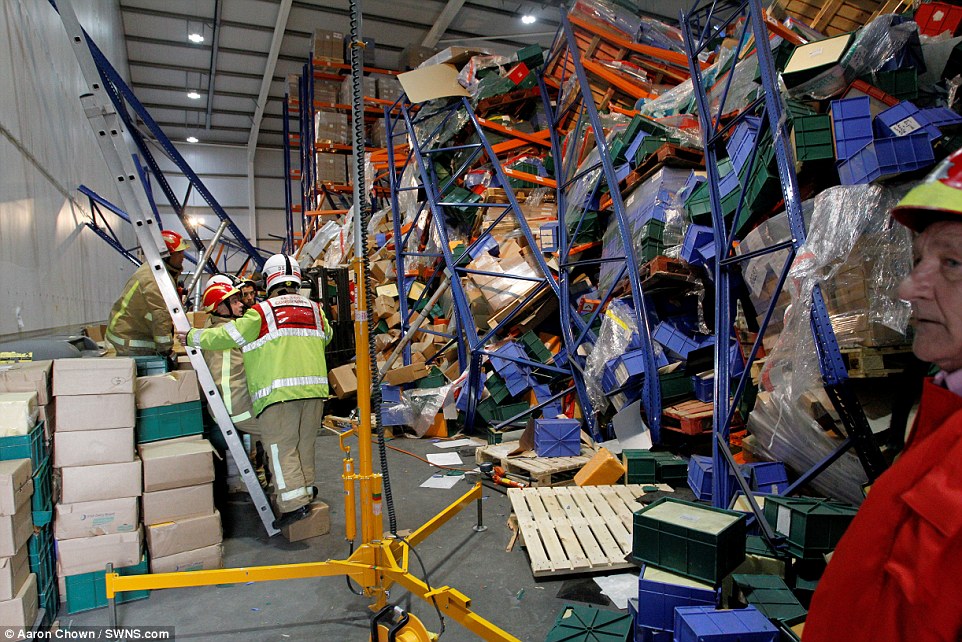 pallet racking failure