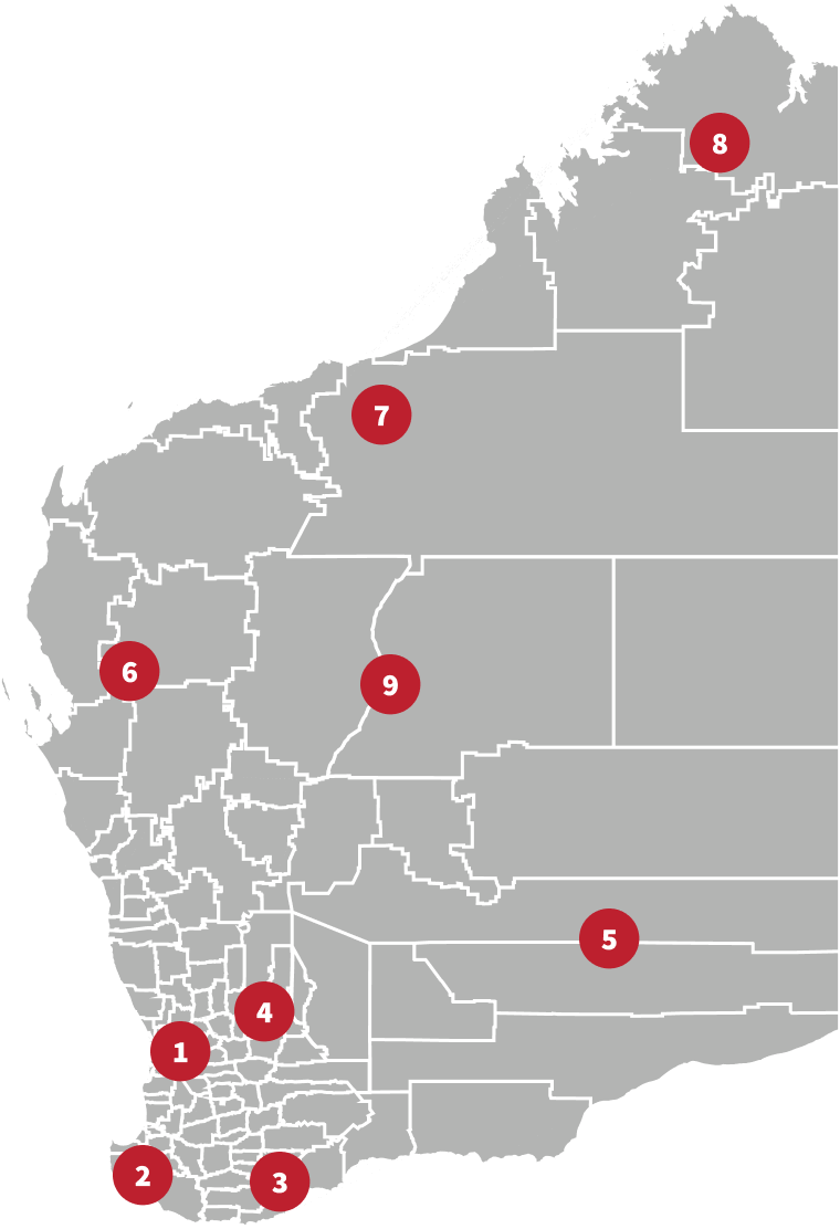 Western Australia Map